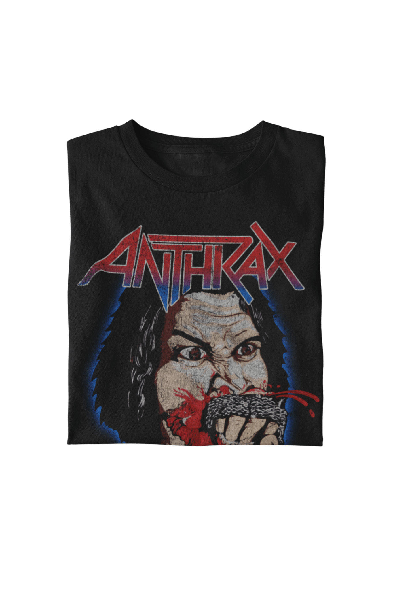 Anthrax US Attack Tour Officially Licensed Mens T Shirt Black