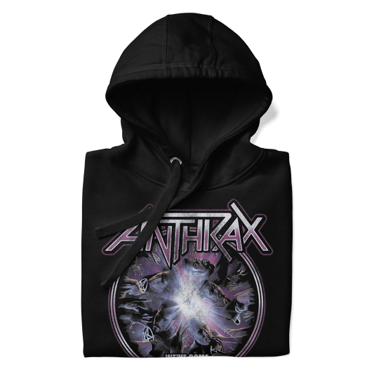 Anthrax We've Come For You All Mens Officially Licensed Hoodie Black