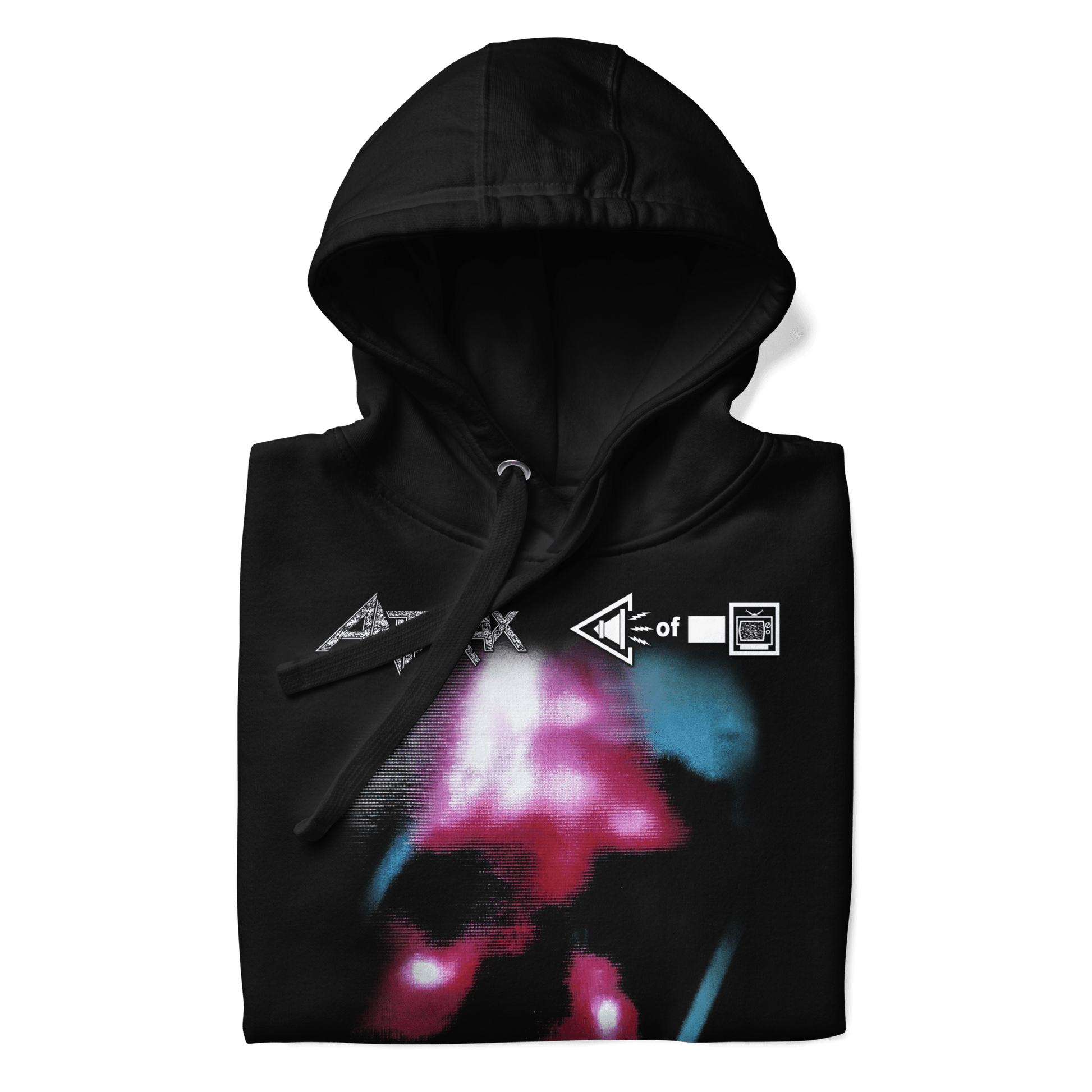 Anthrax White Noise Mens Officially Licensed Hoodie Black