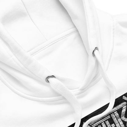 Anthrax With the Band Mens Officially Licensed Hoodie White