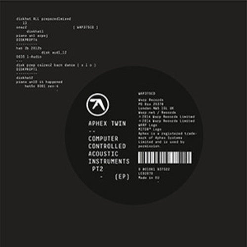 Aphex Twin - Computer Controlled Acoustic Instruments PT 2 (Extended Play, Digital Download Card) Vinyl Record