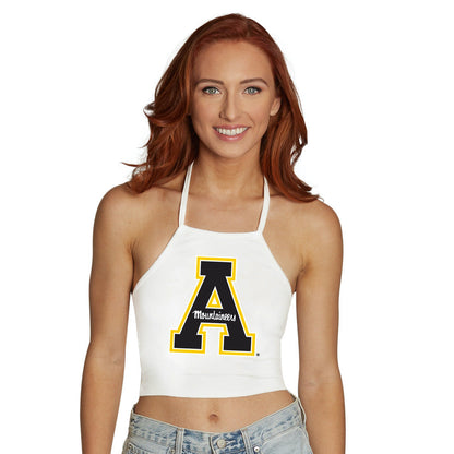 App State Womens Halter Top Officially Licensed