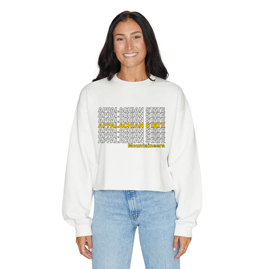 App State Repeat Womens Crewneck Officially Licensed