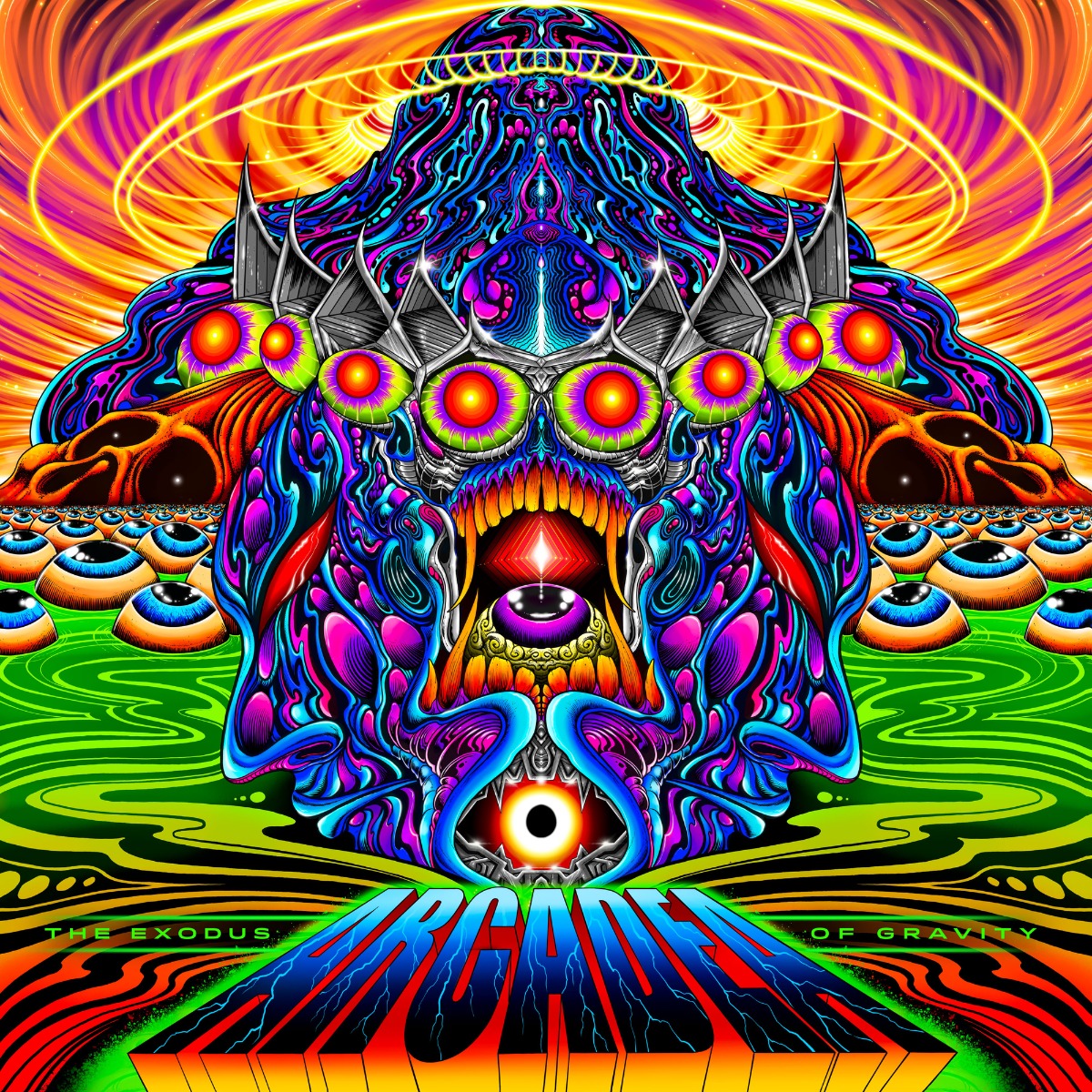 The Exodus Of Gravity (Neon Green Vinyl) [2LP] Vinyl Record