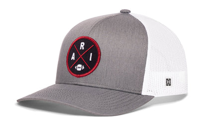 Arizona Trucker Hat  |  Black PHX X Football Snapback