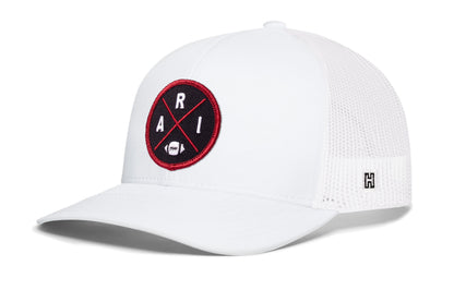 Arizona Trucker Hat  |  Black PHX X Football Snapback
