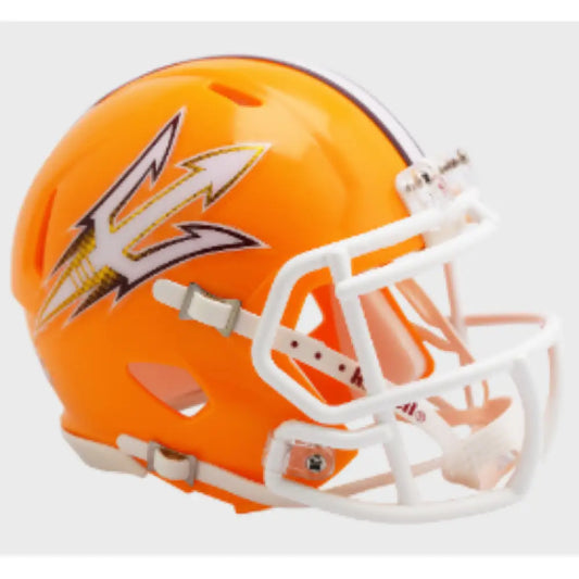 Arizona State Sun Devils NCAA Mini Speed Football Helmet Gold 2024- NCAA