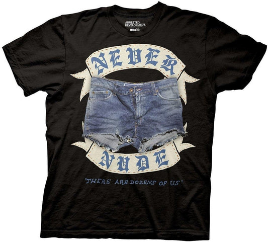 Arrested Development Never Nude Adult T Shirt