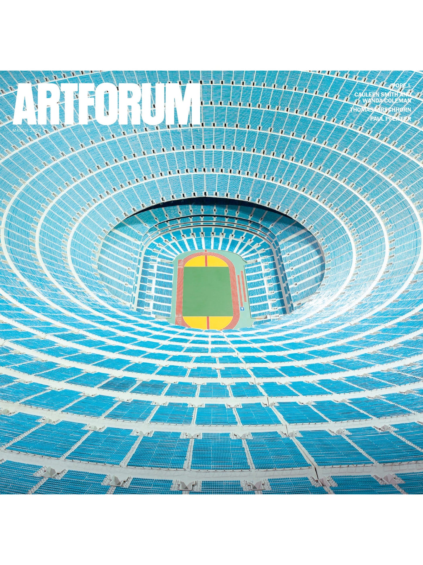 Artforum - March 2024: Paul Pfeiffer’s Art Explored, Sal Salandra’s Vision, Experimental Art In The Eastern Bloc Thomas Hirschhorn, Pope. L, Cauleen Smith & Wanda Coleman, Hurvin Anderson & More!
