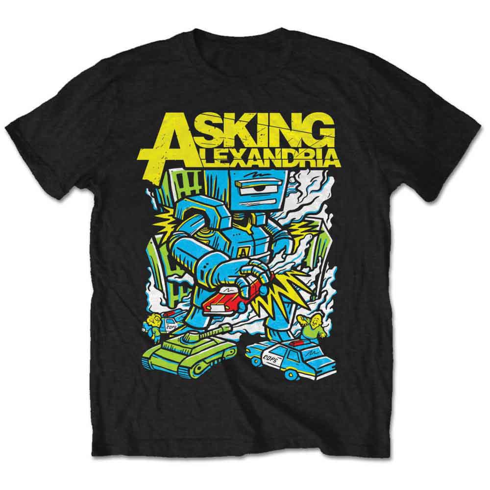 Asking Alexandria Killer Robot [T-Shirt] Officially Licensed