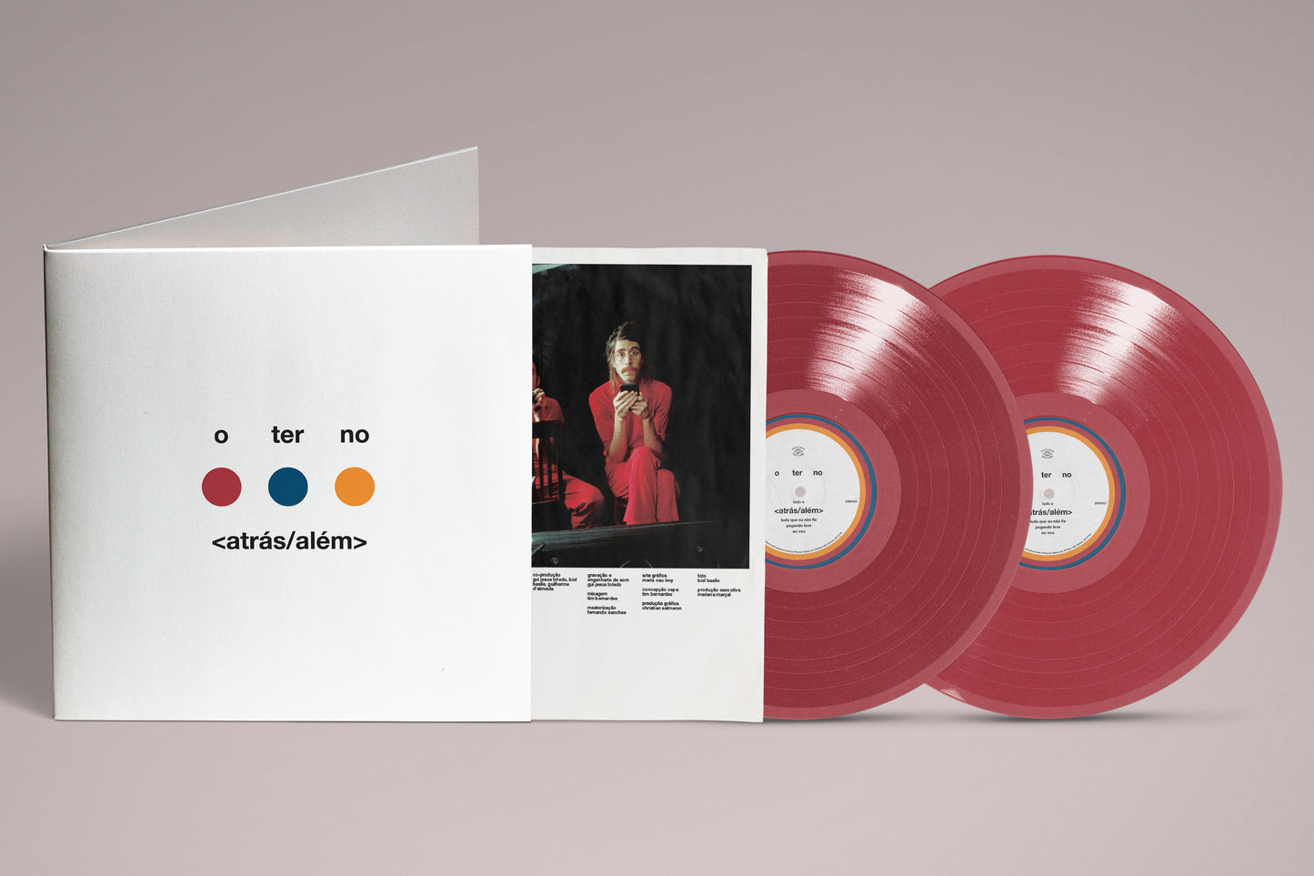 <atrás/além> [2LP Red] Vinyl Record