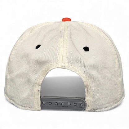 Austin Snapback Hat - The Silicon Hills (Cream/Burnt Orange)