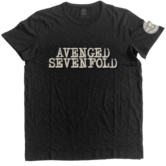 Avenged Sevenfold Logo & Death Bat [T-Shirt] Officially Licensed