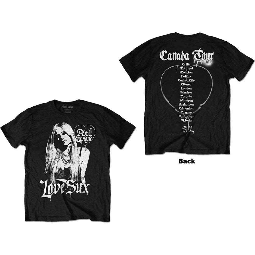 Avril Lavigne Love Sux Mens T Shirt Officially Licensed