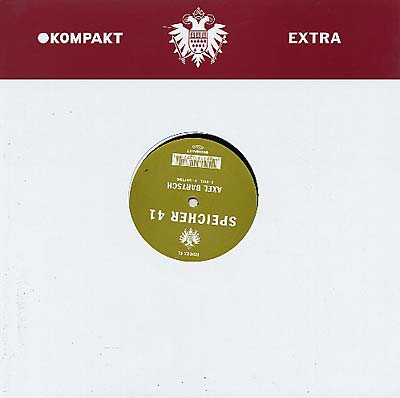 AXEL BARTSCH & ALEX NIGGEMANN - Speicher 41 Vinyl Record