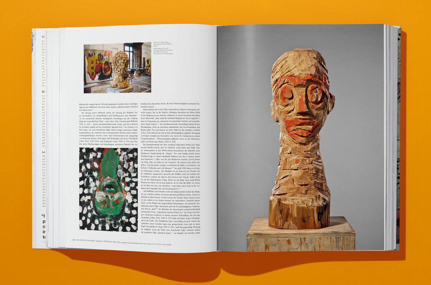Georg Baselitz (German, French, English) Book