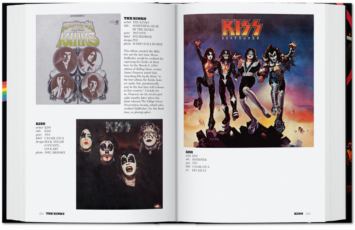 Rock Covers. 45th Ed. (German, French, English) Book