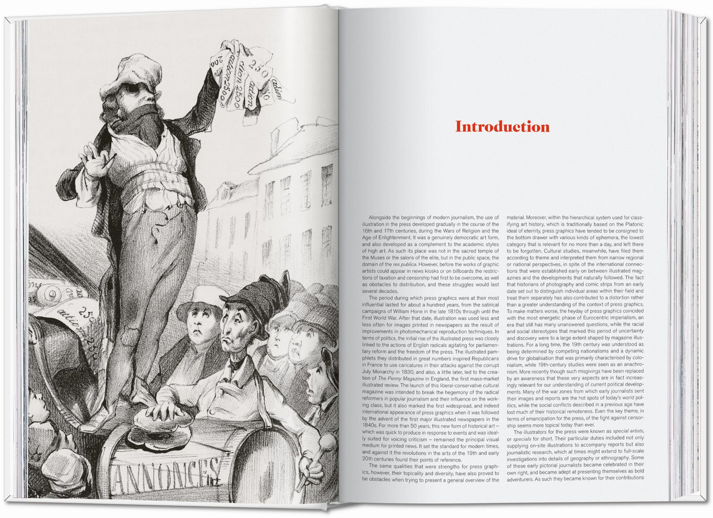 History of Press Graphics. 1819–1921 (German, French, English) Book