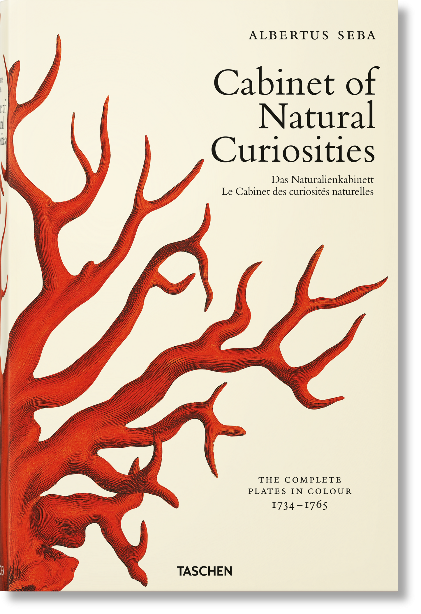 Seba. Cabinet of Natural Curiosities (German, French, English) Book