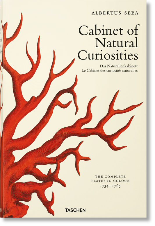 Seba. Cabinet of Natural Curiosities (German, French, English) Book