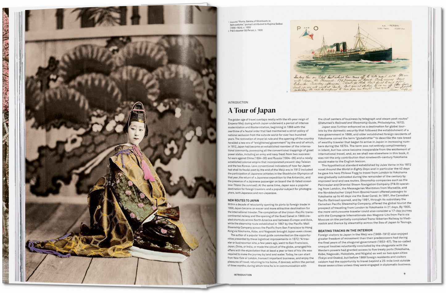 Japan 1900. A Portrait in Color (German, French, English) Book