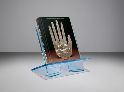 Bookstand. Medium. Aqua Blue Book