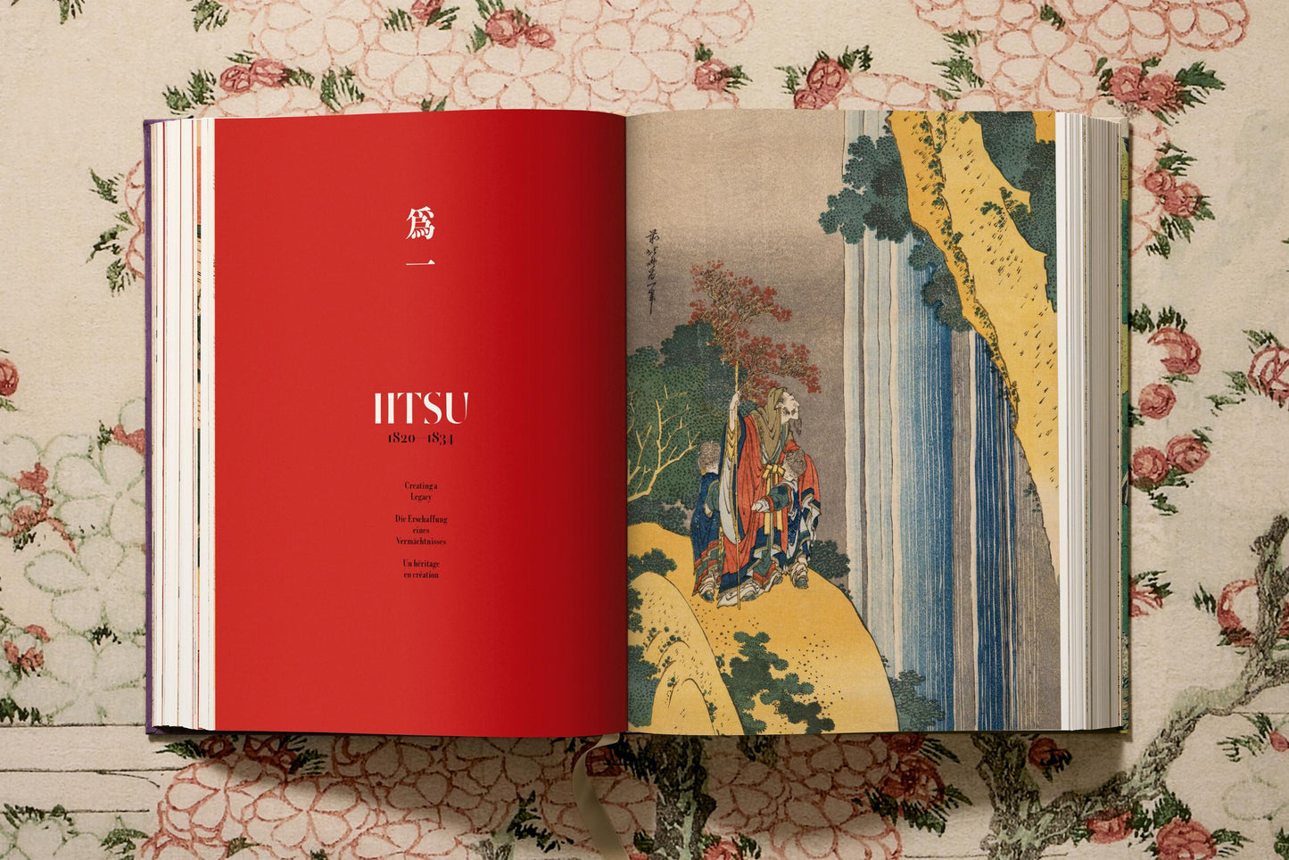 Hokusai (German, French, English) Book