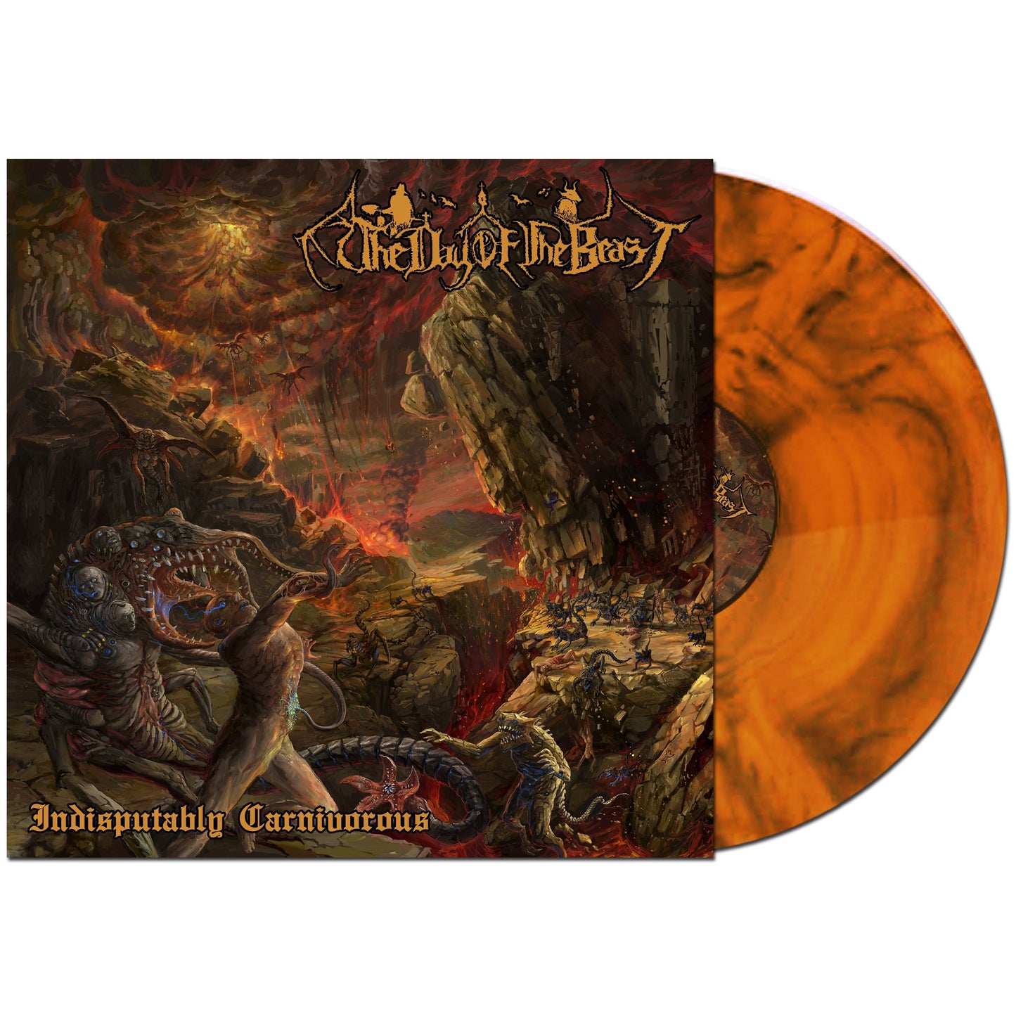 The Day Of The Beast "Indisputably Carnivorous" 12" Vinyl Record