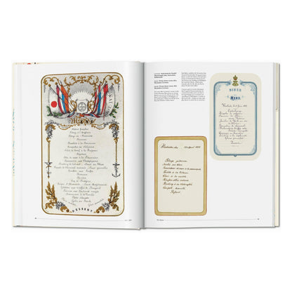 Menu Design in Europe (German, French, English) Book