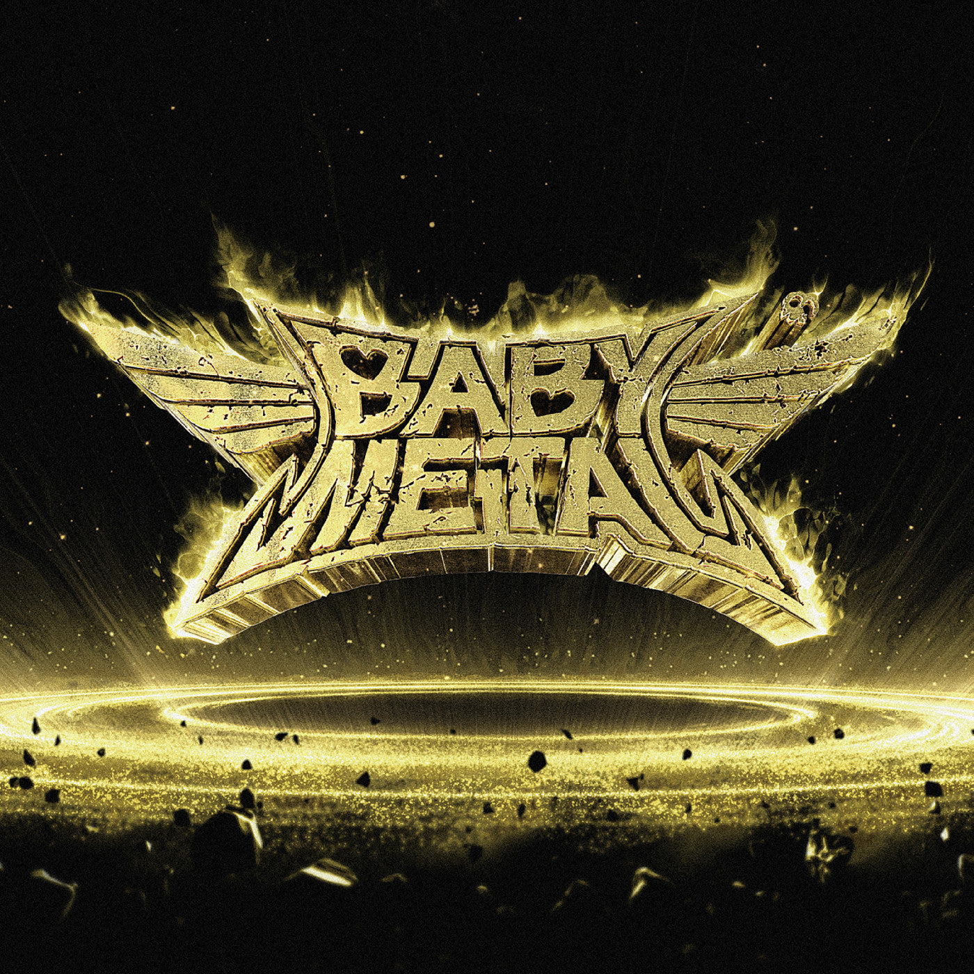 Metal Resistance (Gold & Black Splatter Vinyl) Vinyl Record