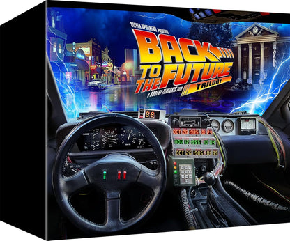 Back to the Future - 40th Anniversary Amazon Exclusive Trilogy Steelbook Giftset (4K UHD + Blu-ray + Digital)