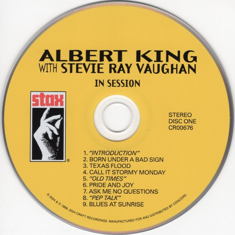 Albert King & Stevie Ray Vaughan - In Session (2-CD)