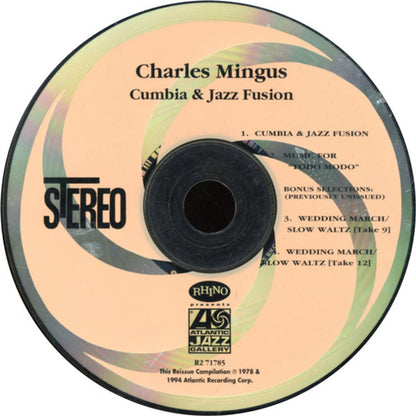 Charles Mingus – Cumbia & Jazz Fusion Music CD