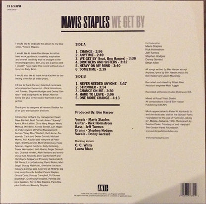 Mavis Staples – We Get By (LP Vinyl) Vinyl Record