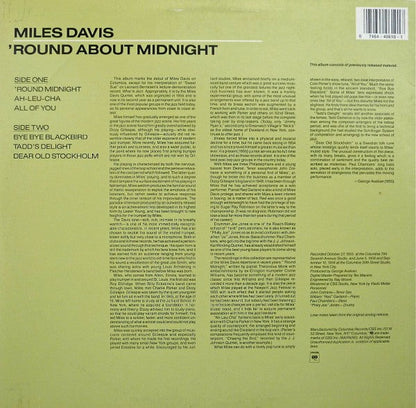 Miles Davis – 'Round About Midnight (Mobile Fidelity LP Vinyl) Vinyl Record