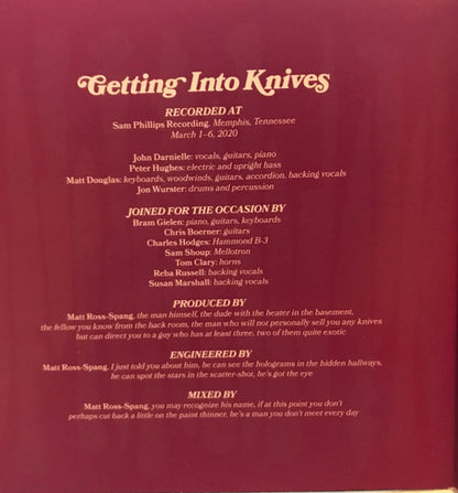 The Mountain Goats – Getting Into Knives Music CD
