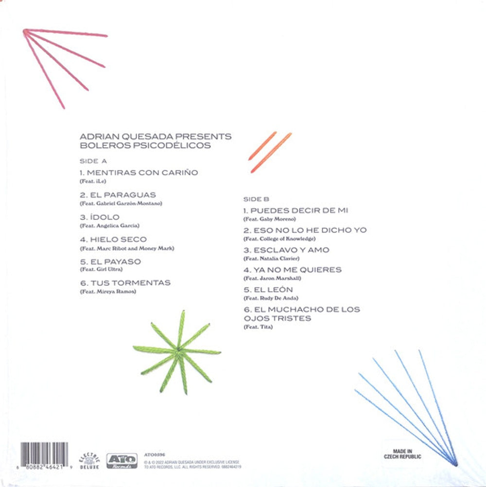 Adrian Quesada – Boleros Psicodélicos (LP Vinyl) Vinyl Record