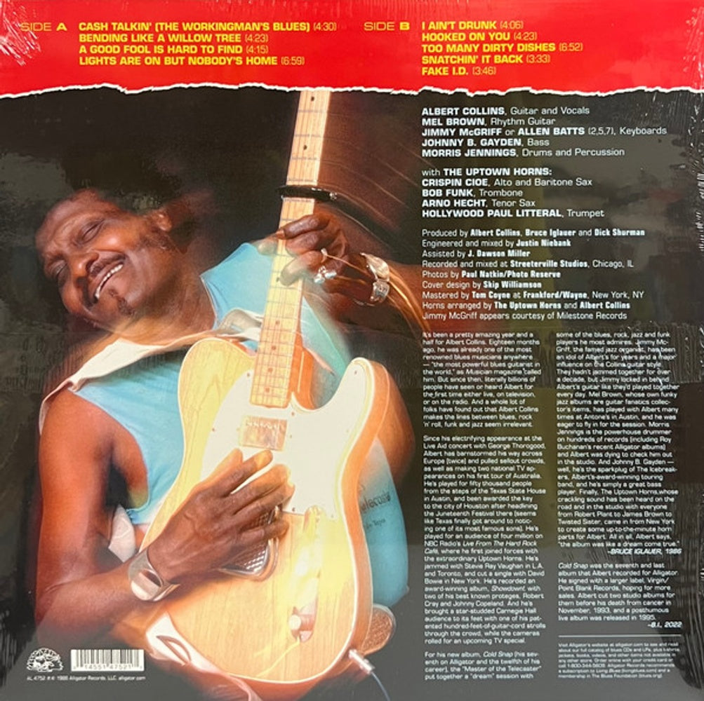 Albert Collins – Cold Snap (LP Vinyl) Vinyl Record