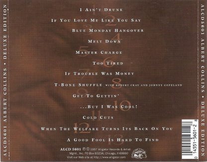 Albert Collins – Deluxe Edition Music CD