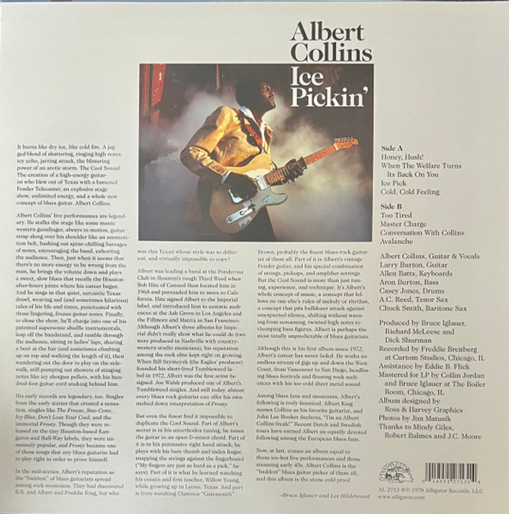 Albert Collins – Ice Pickin' (LP Vinyl) Vinyl Record