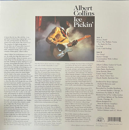 Albert Collins – Ice Pickin' (LP Vinyl) Vinyl Record