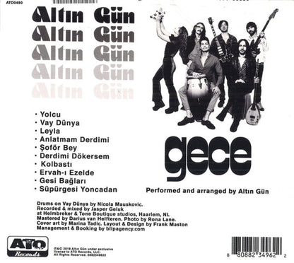 Altin Gun – Gece Music CD