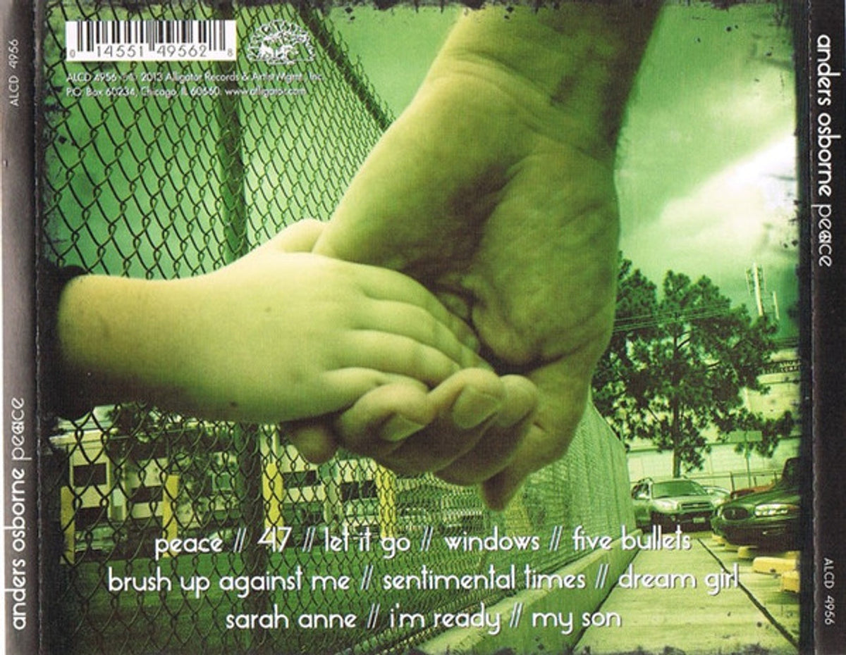 Anders Osborne – Peace Music CD