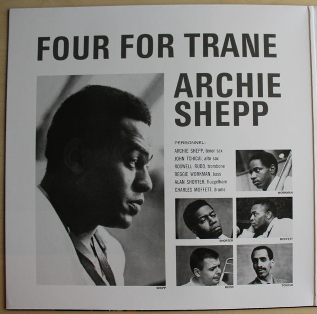 Archie Shepp – Four For Trane (LP Vinyl) Vinyl Record