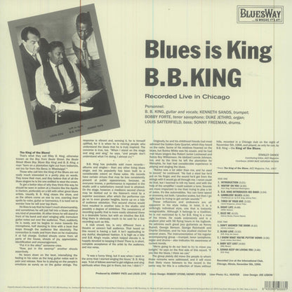 B.B. King – Blues Is King (LP Vinyl) Vinyl Record