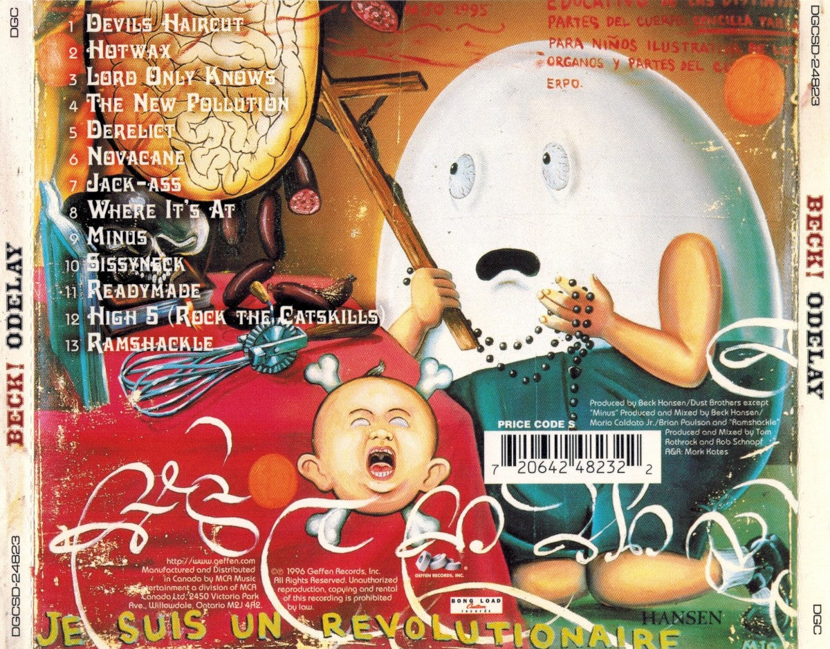 Beck – Odelay Music CD
