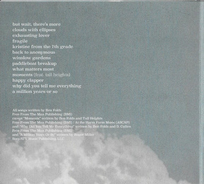 Ben Folds – What Matters Most Music CD