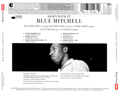 Blue Mitchell – Down With It Music CD