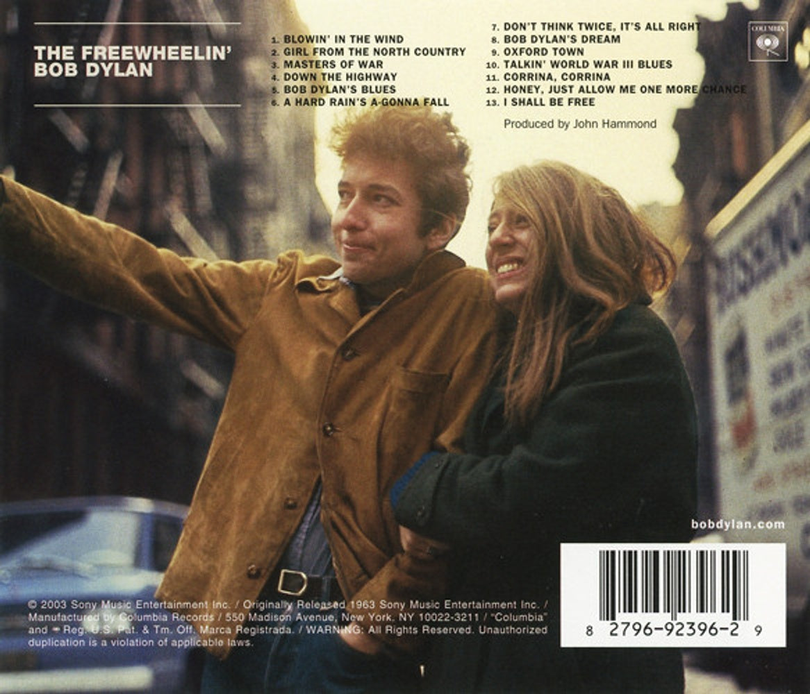 Bob Dylan – Freewheelin Bob Dylan Music CD