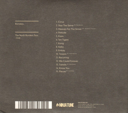 Bonobo – North Borders Tour: Live Music CD
